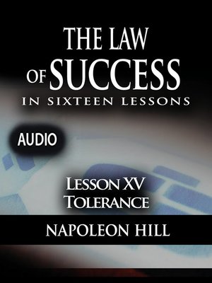 cover image of Law of Success - Lesson XV